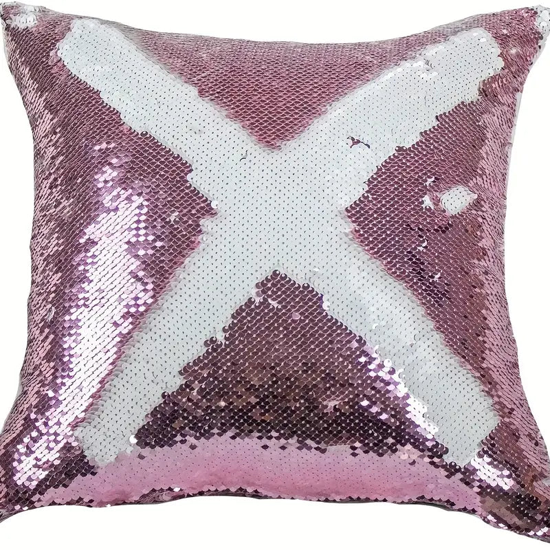 Personalized Sublimation Sequin Cushion Pillows – Available in Multiple Colors!