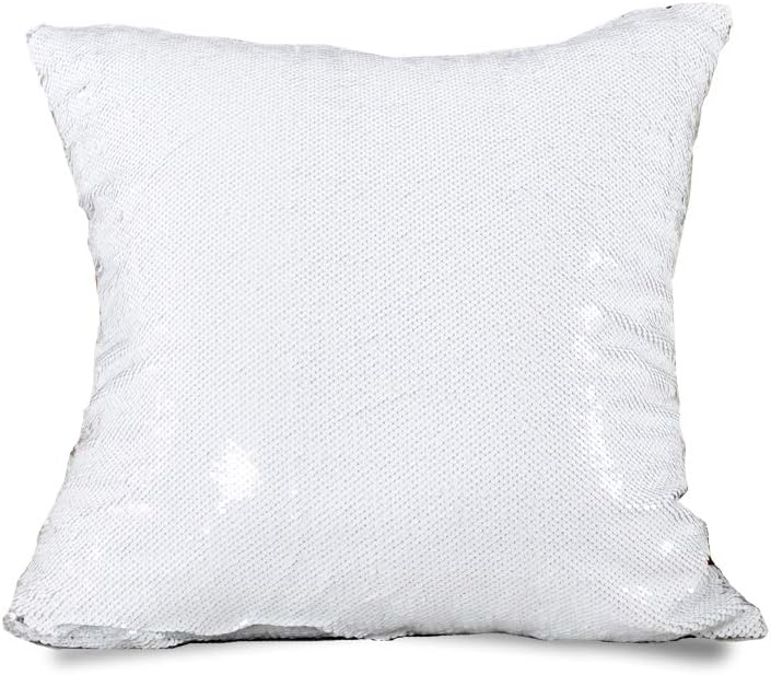 Personalized Sublimation Sequin Cushion Pillows – Available in Multiple Colors!