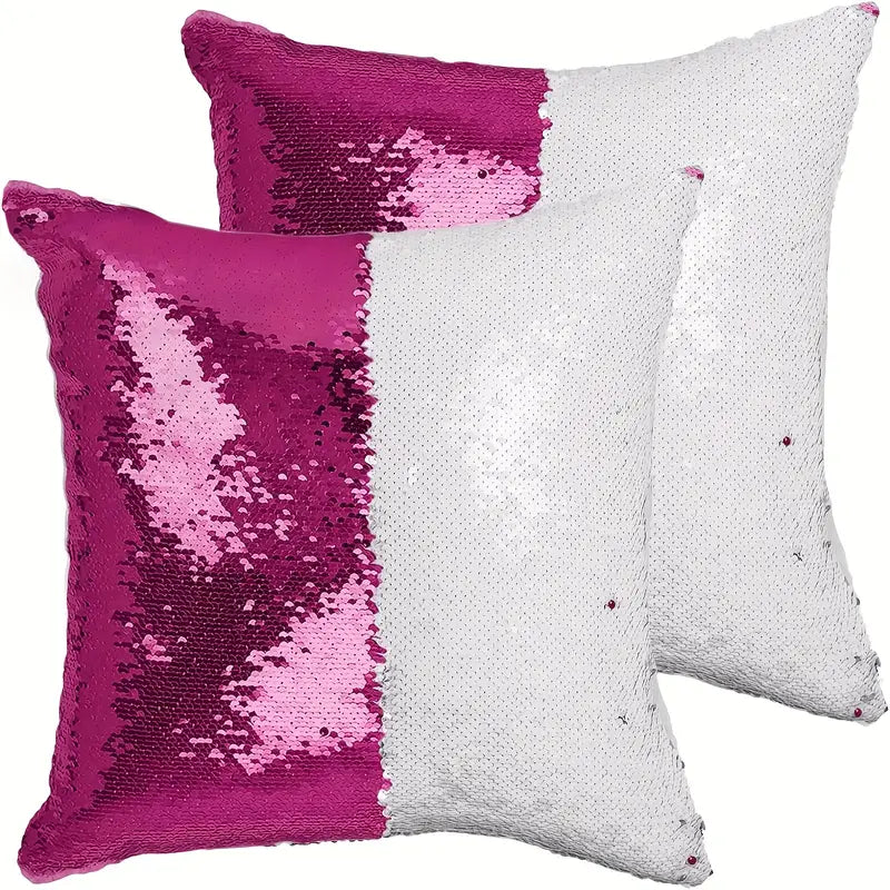 Personalized Sublimation Sequin Cushion Pillows – Available in Multiple Colors!