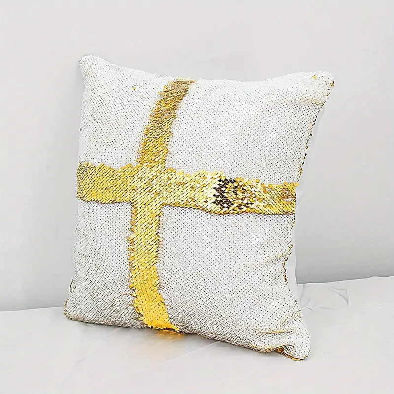 Personalized Sublimation Sequin Cushion Pillows – Available in Multiple Colors!