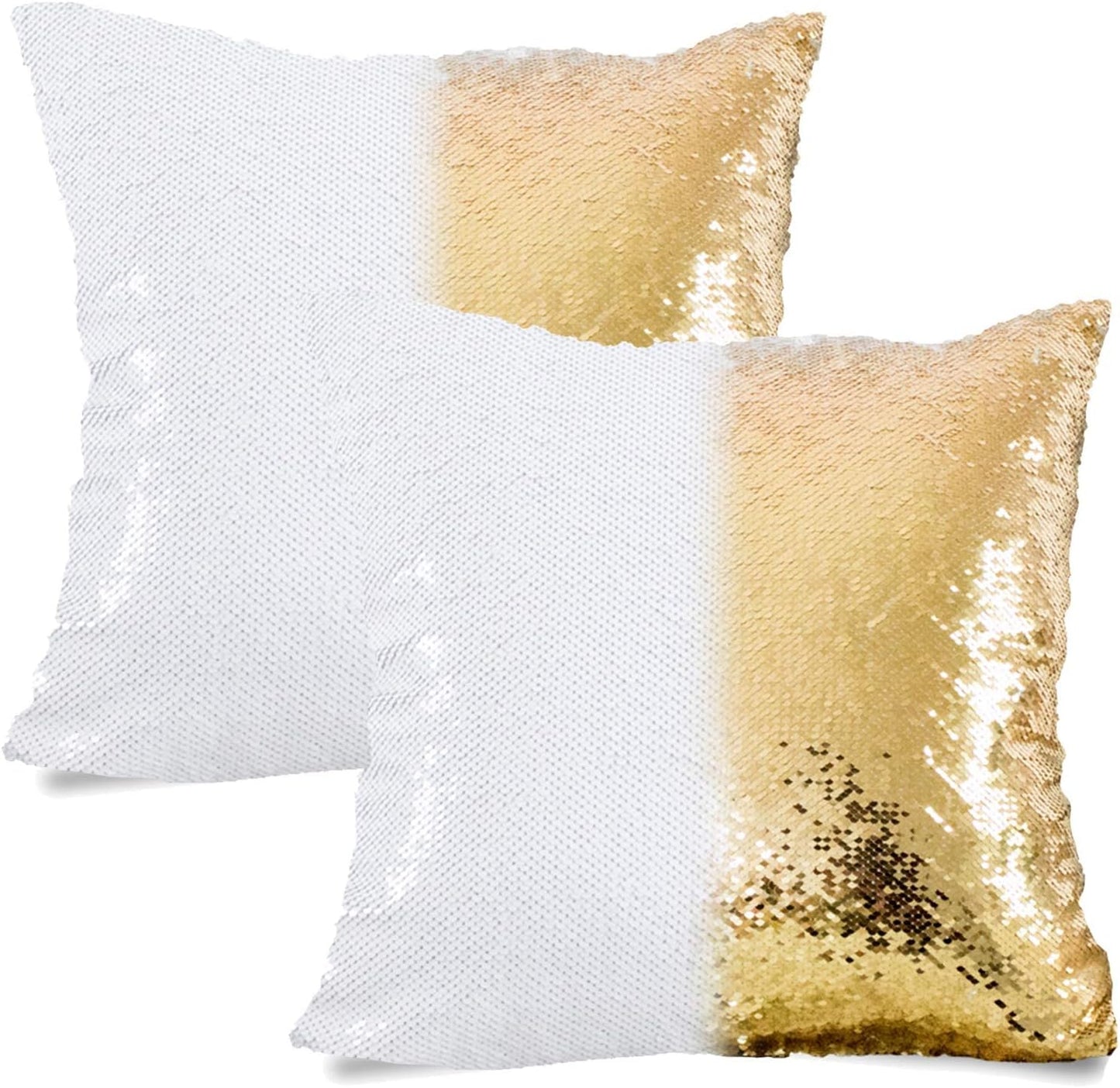 Personalized Sublimation Sequin Cushion Pillows – Available in Multiple Colors!