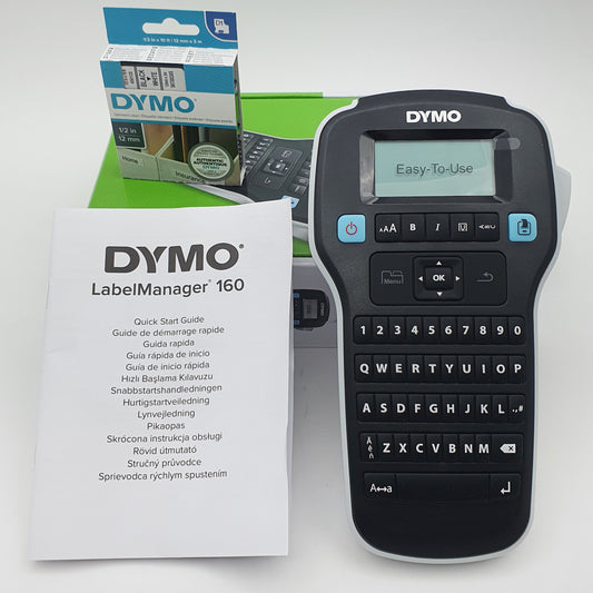 In Action with Dymo Label Manager 160 for Streamlined Labeling