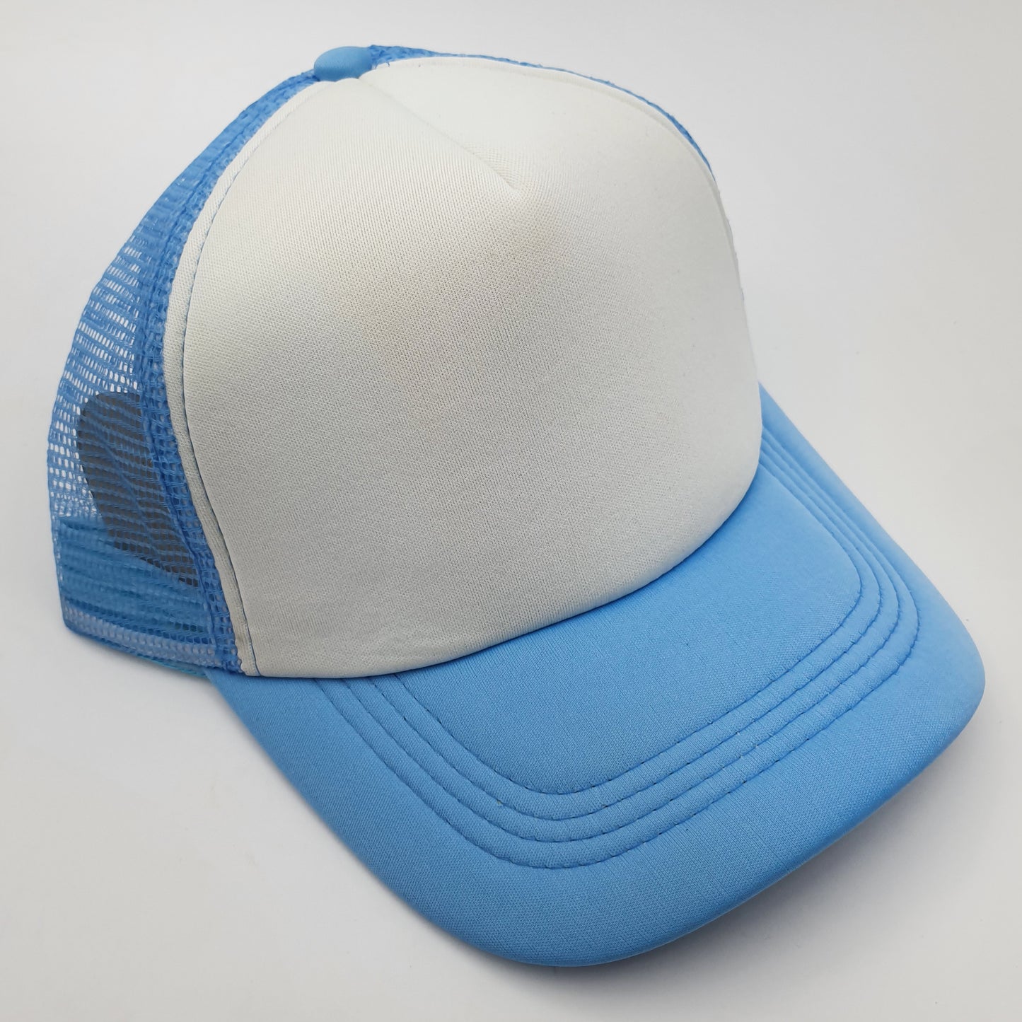 1 Pc - Premium Half-Sublimation Cotton Cap with Mesh Back – Available in 8 Colors