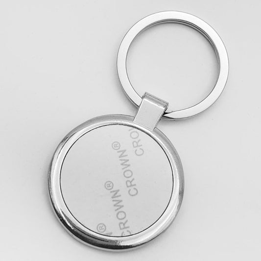 Round Aluminum Blank Keychain