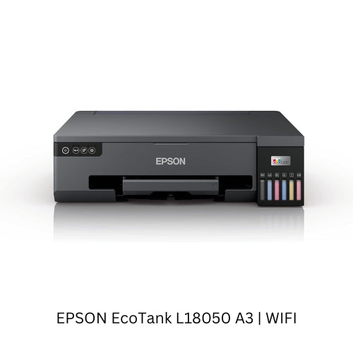 Epson EcoTank L 18050 (A3)  6 - Colour Dye Ink Photo Printer – Cost-Effective, High-Quality Printing for Professionals