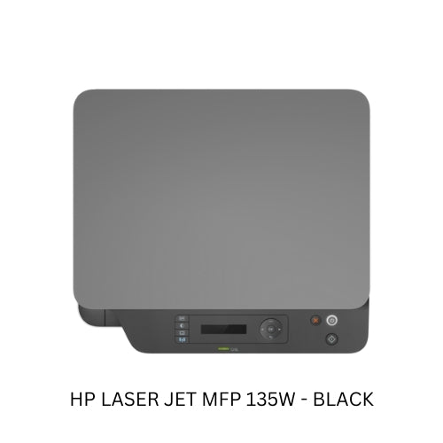 HP Laser Jet MFP 135W – Black Wireless All-in-One Printer for High-Quality Printing, Scanning, and Copying