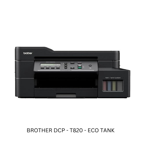 Brother DCP-T820 Eco Tank Printer – High-Volume, Cost-Effective All-in-One Ink Tank Printer