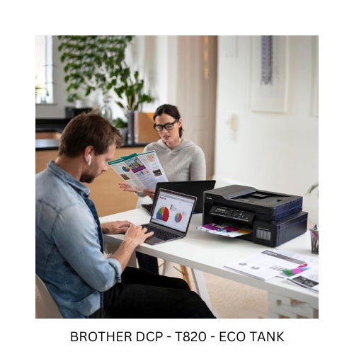 Brother DCP-T820 Eco Tank Printer – High-Volume, Cost-Effective All-in-One Ink Tank Printer