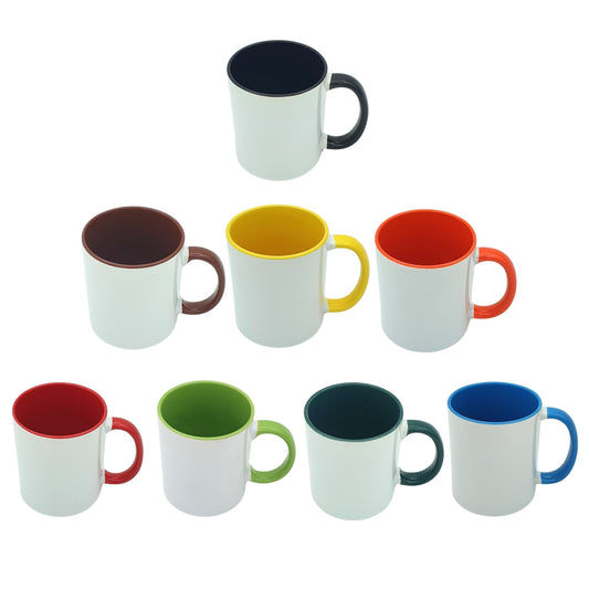 Custom sublimation mugs for personalized designs and branding in the UAE and worldwide